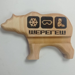 Подставка под телефон "Шерегеш"Медведь